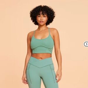 Blogilates Women's Corset Cropped Bralette